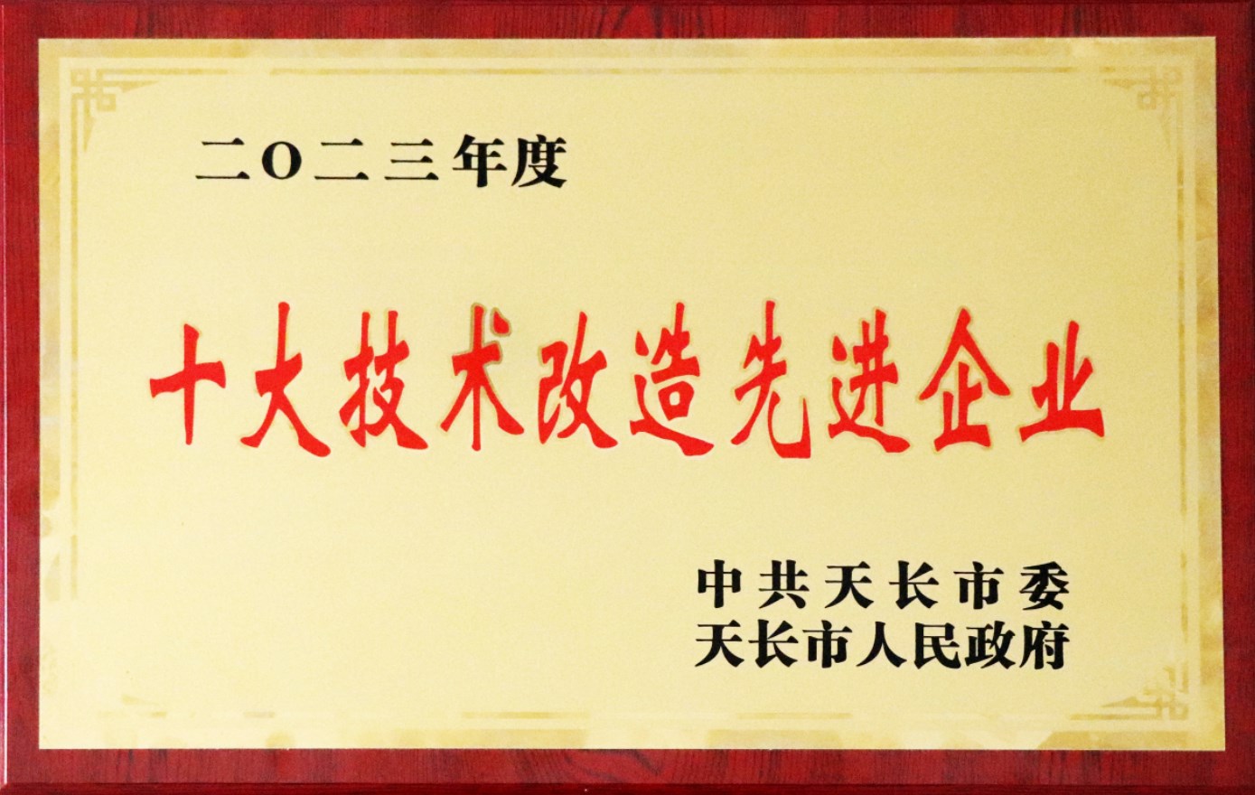 2023天長市十大技術改造先進企業